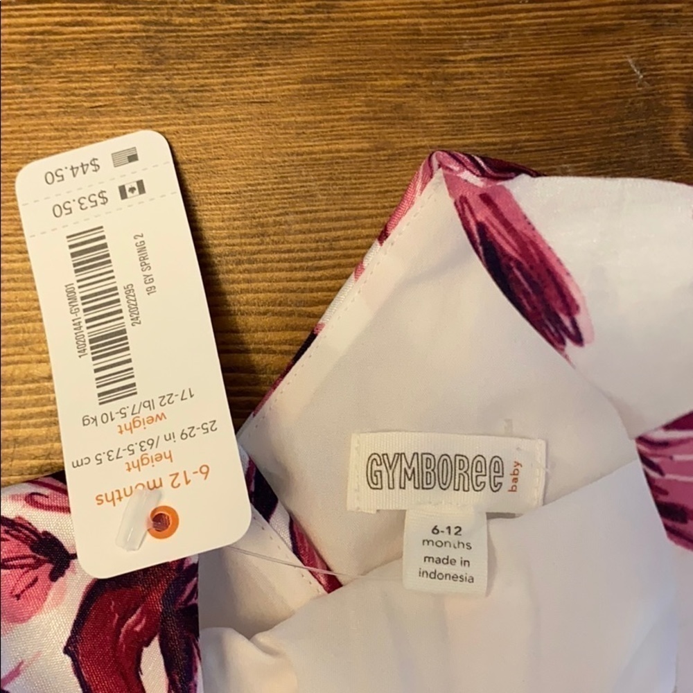 GYMBOREE Floral dress baby - Picture 2 of 5
